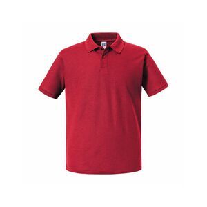 Russell Mens Authentic Pique Polo Shirt / Classic Red